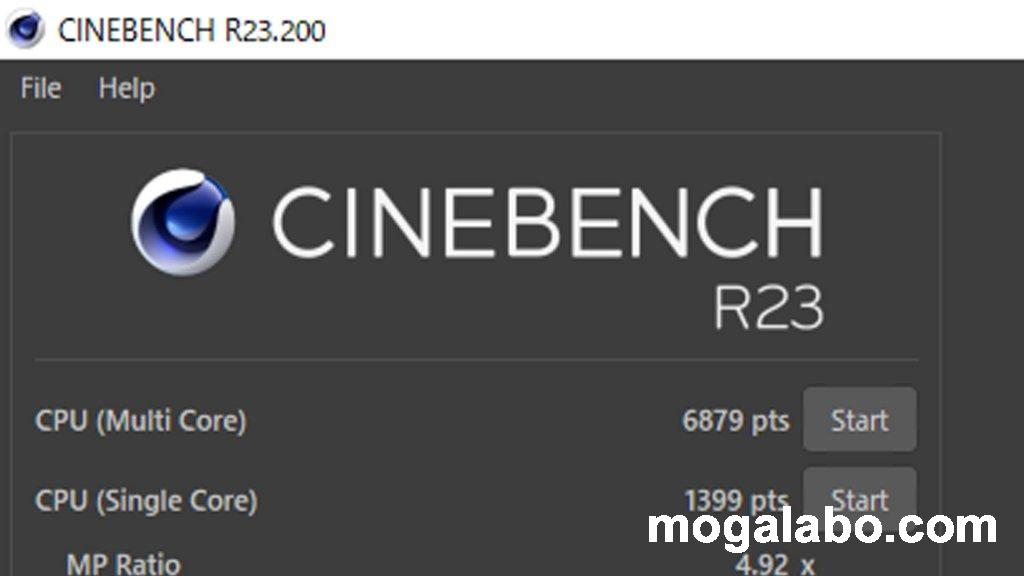 Cinebench R23(PL65W制限)