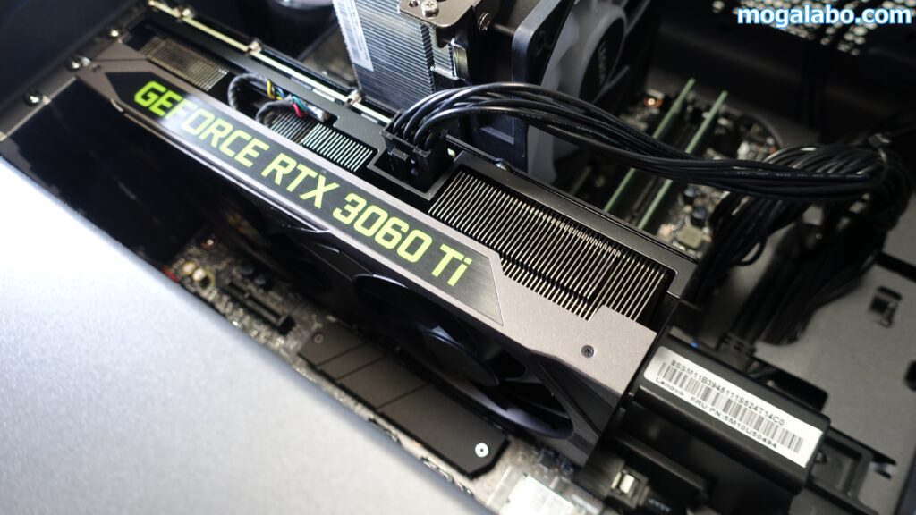 ビデオカードはRTX 3060 Tiが搭載