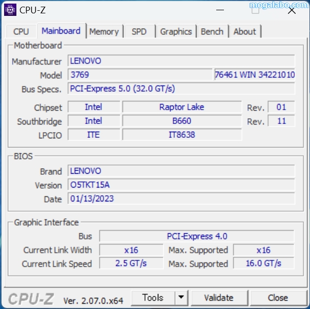 インテル B660チップセットを搭載