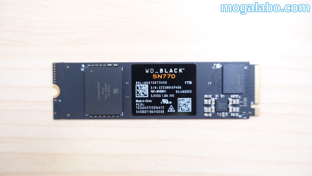 「WD_BLACK SN770 NVMe」の外観