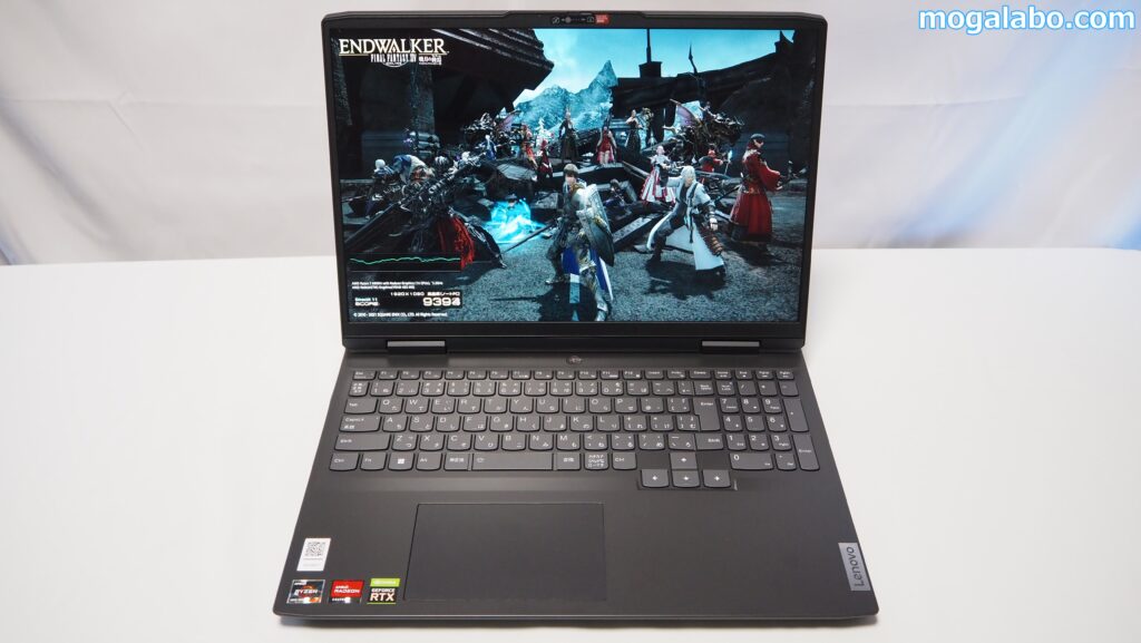 IdeaPad Gaming 370のディスプレイをチェック