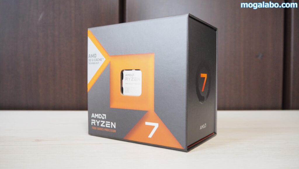 Ryzen 7 7800X3Dのパッケージ