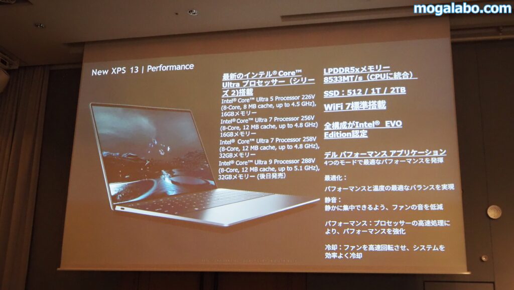 「New XPS 13」のラインナップ