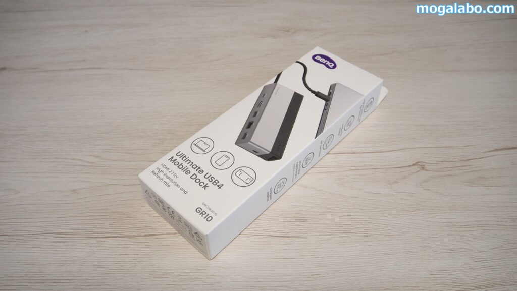 「GR10 7-in-1 USB4モバイルドック」のパッケージ