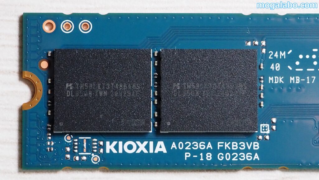 EXCERIA PLUS G4(2TB)のNANDメモリ