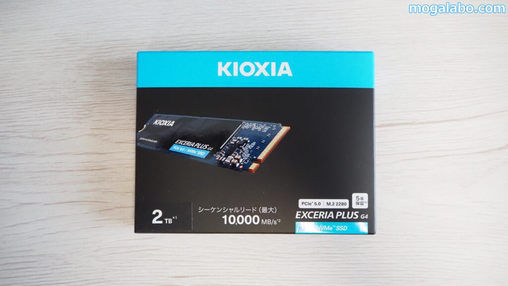 EXCERIA PLUS G4(2TB)のパッケージ