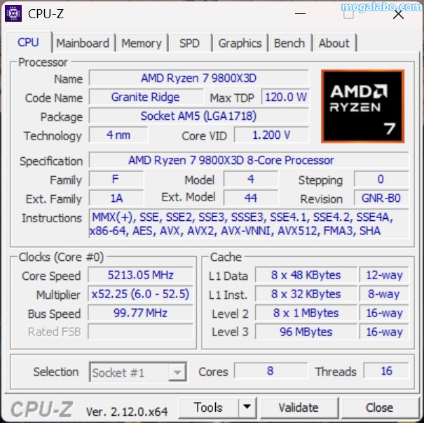 Ryzen 7 9800X3D