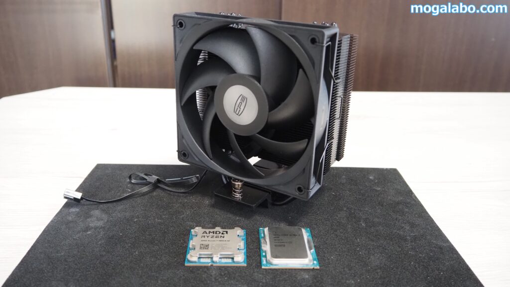 CPS RT400-BKでRyzen 7 9800X3DやCore Ultra 7 265Fを冷やせる?