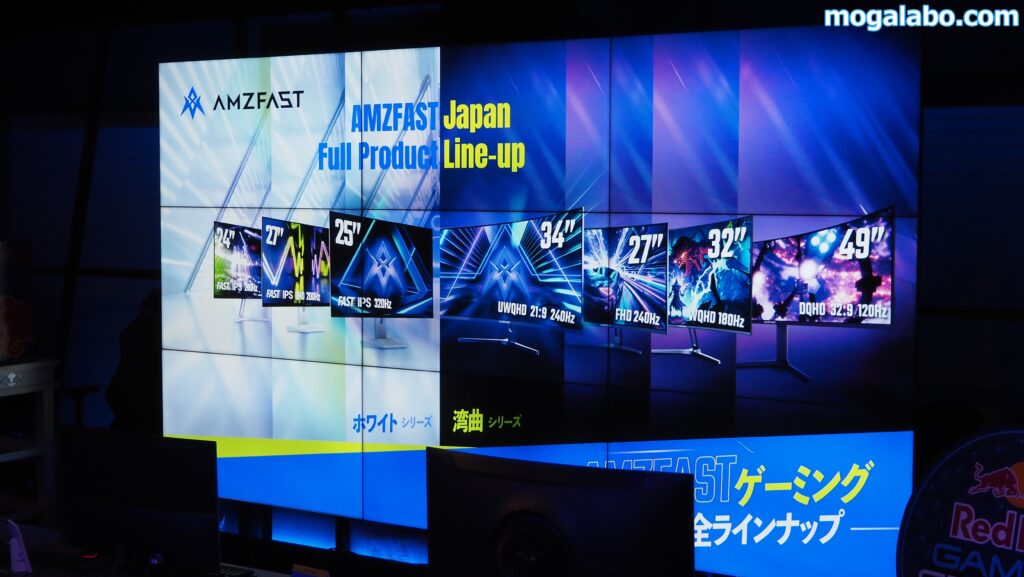 日本における製品ラインナップ