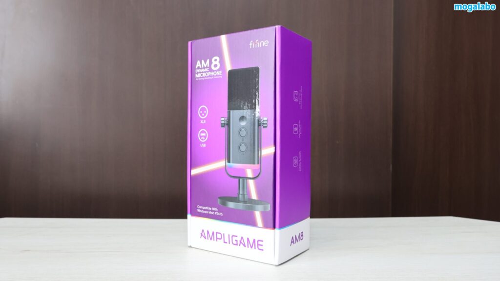 FIFINE AmpliGame AM8のパッケージ