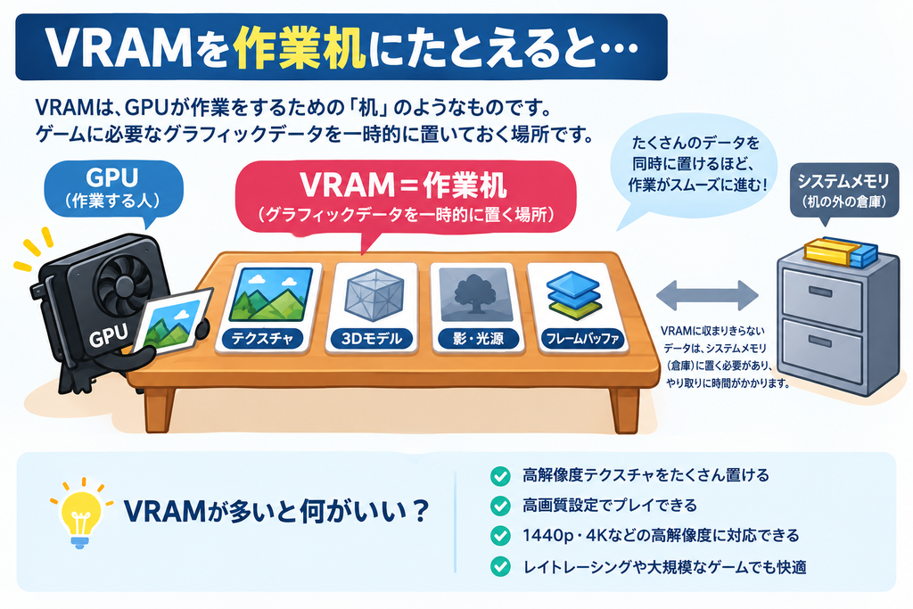 VRAMとはそもそも何なのか?